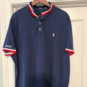 RL short sleeve 3-button placket polo XL